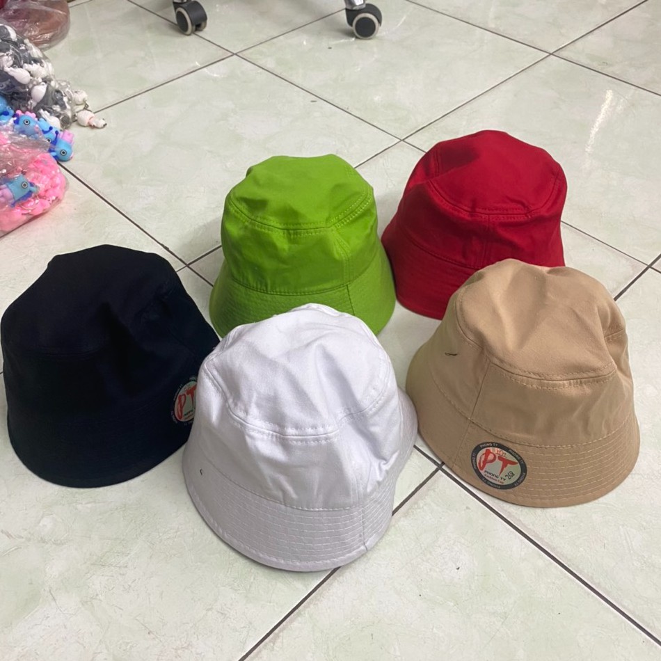 Mũ Bucket Vành Cụp Trơn Jussy Fashion Kiểu Nón Tai Bèo Nam Nữ Phong Cách Ulzzang Unisex Nhiều Màu Hot