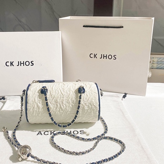 Túi Xách Đeo Vai Hình Trụ Cỡ Nhỏ Phong Cách Hong Kong Thời Trang Mới 2022