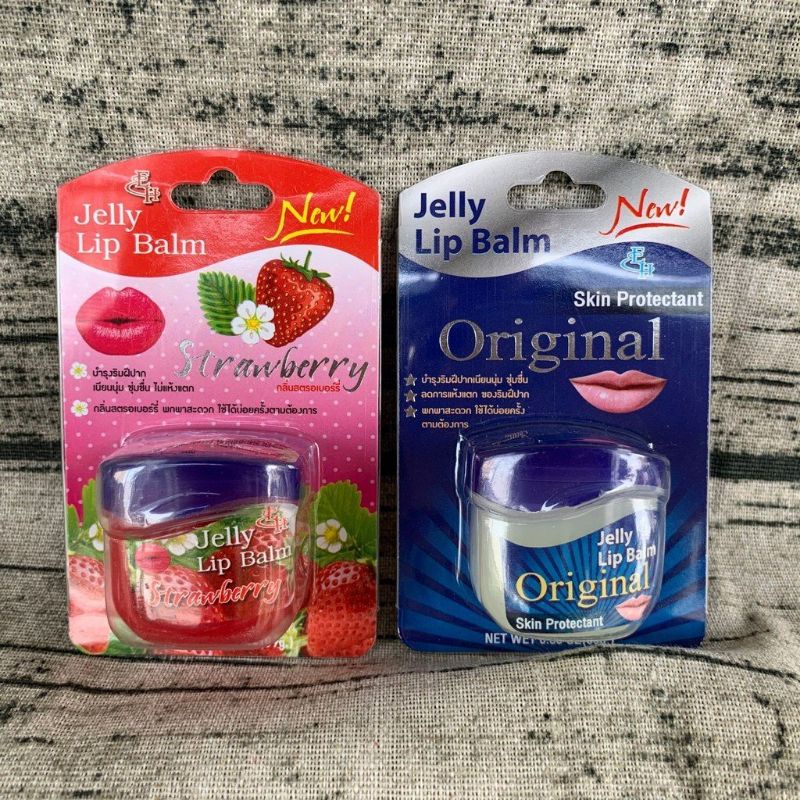 Hũ Sáp dưỡng môi Jelly Lip Balm Thái Lan 9gram