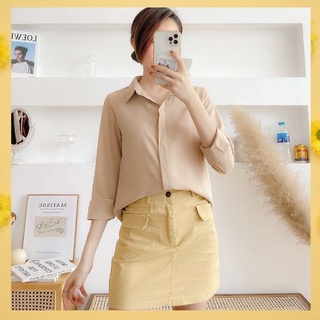 Áo Sơ Mi Nữ Áo Sơ Mi Nữ Công Sở Lụa Thời Trang Cao Cấp