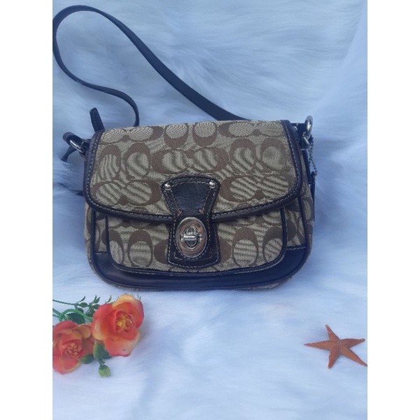 Túi coach si, đeo chéo.