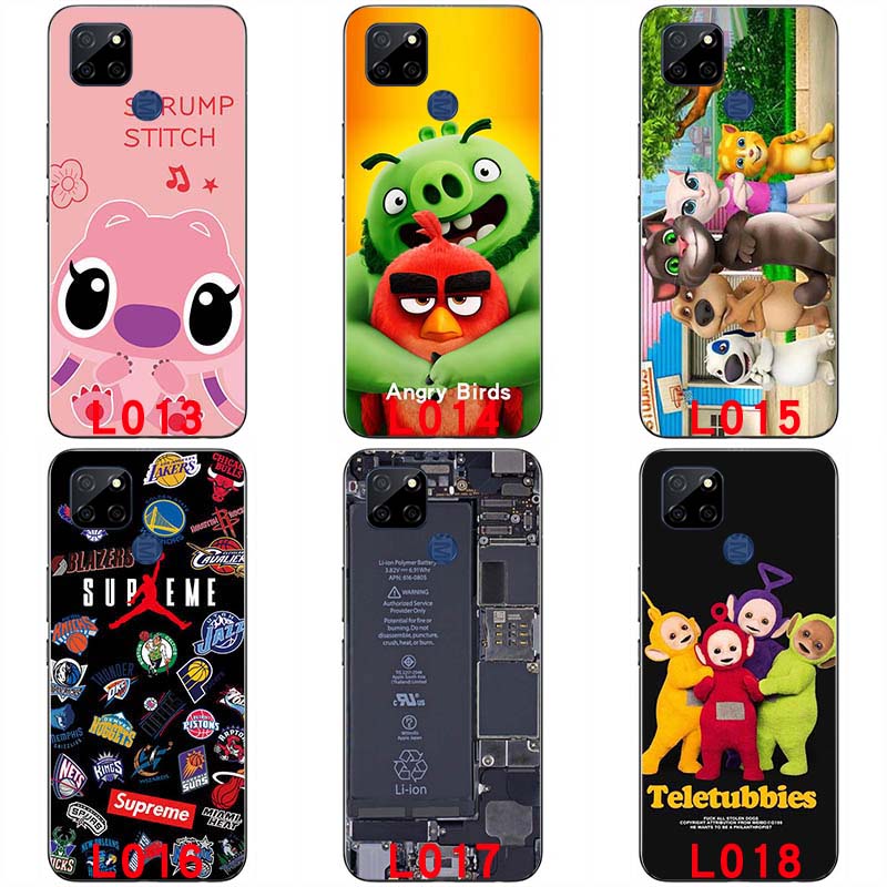 Ốp điện thoại bằng TPU silicone mềm nhiều màu cho REALME V3 5G