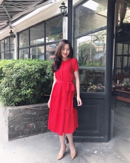 VÁY Buộc eo