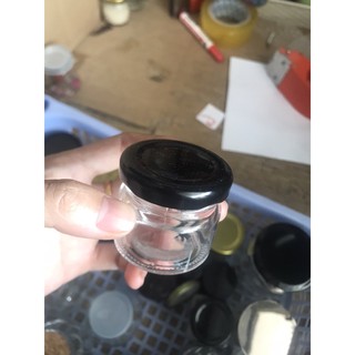BỘ 5 HỦ THUỶ TINH 30ml nắp thiếc