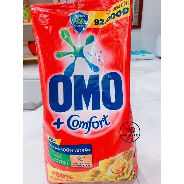 Bột Giặt OMO Comfort Tinh Dầu Thơm Tinh Tế Bịch 5.5KG