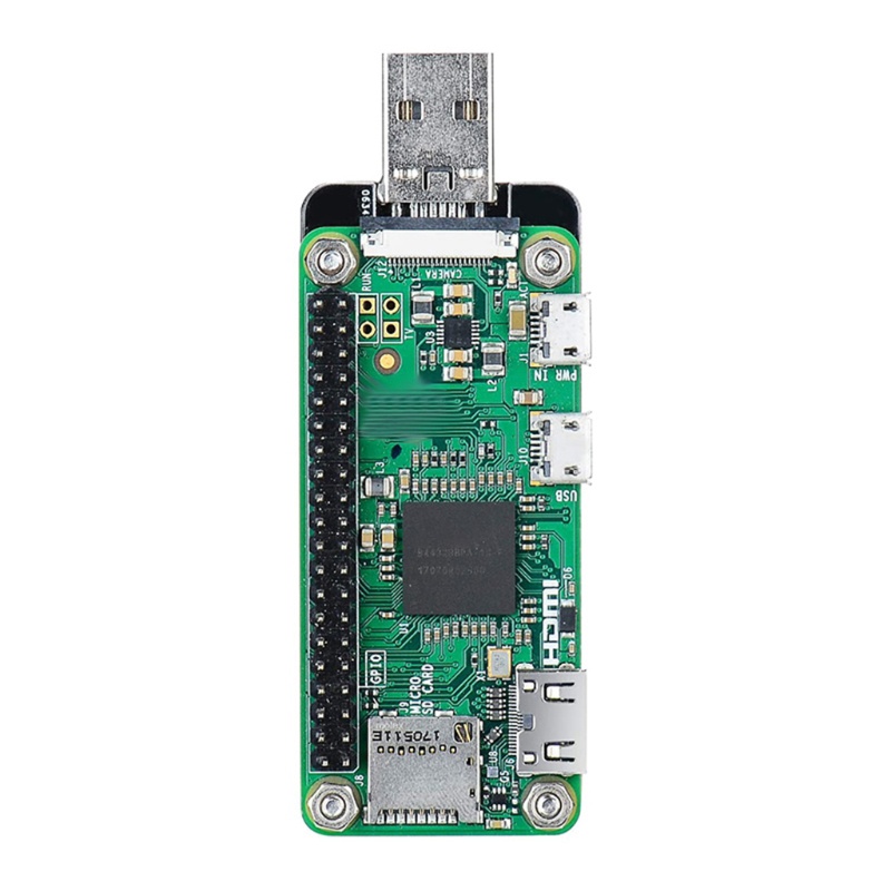 Mô đun mở rộng USB kèm vỏ acrylic cho Raspberry Pi Zero / W