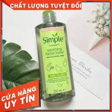 [FREESHIP] Nước Hoa Hồng Soothing Facial Toner Simple cân bằng ẩm cho da 200ml | BigBuy360 - bigbuy360.vn