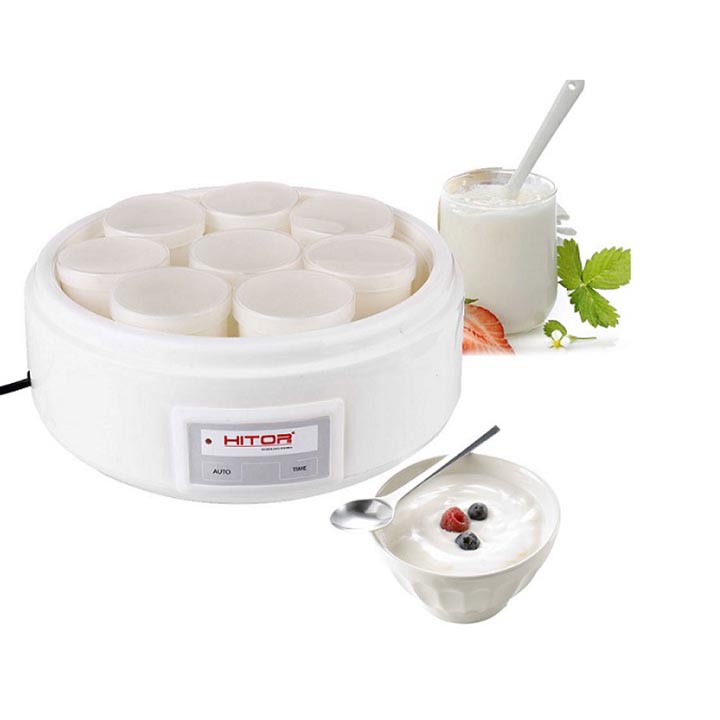 Máy Làm Sữa Chua 8 Cốc Thủy Tinh Chefman Cm-302T