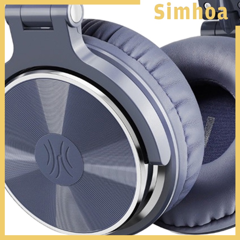 [SIMHOA] Over Ear DJ Stereo Wired Headphone Headsets for Studio