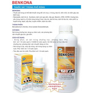 Thuốc Diệt khuẩn BENKONA