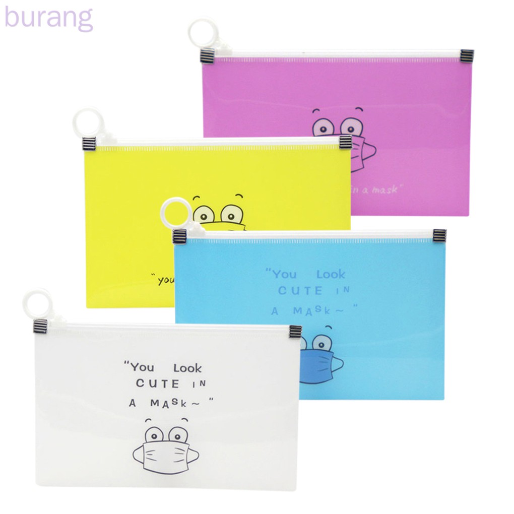 Túi Đựng Khẩu Trang Chống Bụi Thiết Kế Hoạt Hình Dễ Thương