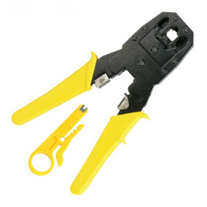 Kìm bấm mạng đa năng BS vàng đen kìm xuyên thấu kìm mạng xanh [chohanoi102 Shop] APELE