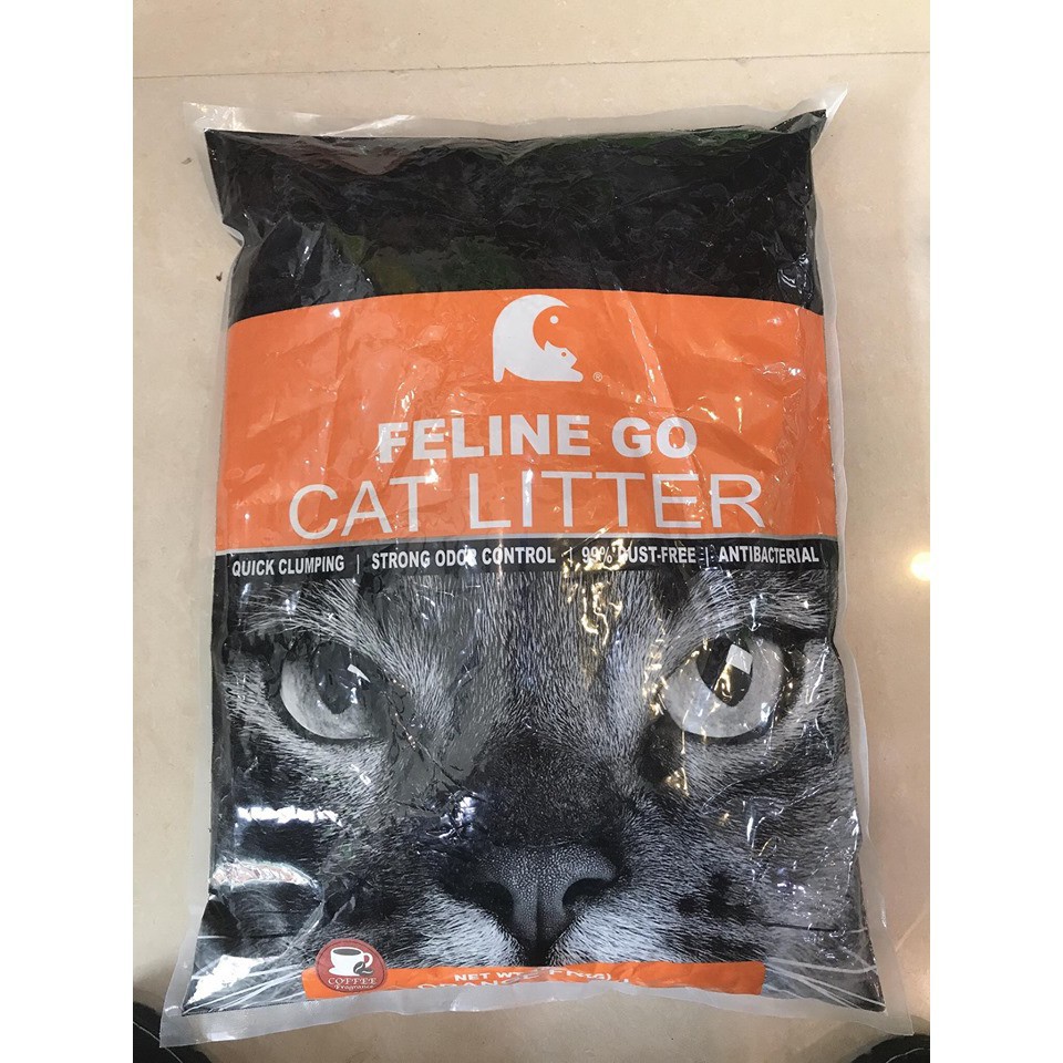 10L- Cát vệ sinh cho mèo Litter Feline hương cà phê