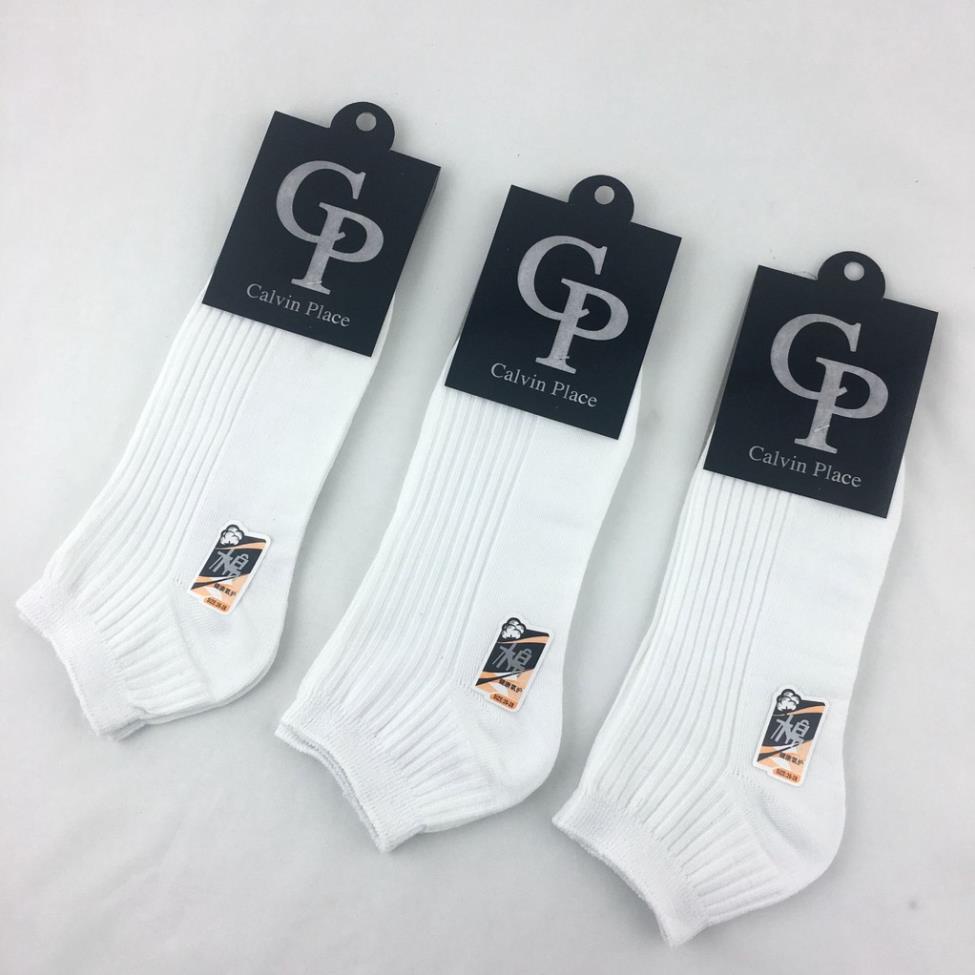 Tất nam cổ ngắn KOGANO vớ nam cao cấp gân chim cotton co giãn CP đi giày da, thể thao chạy bộ, tập gym FAS-001348