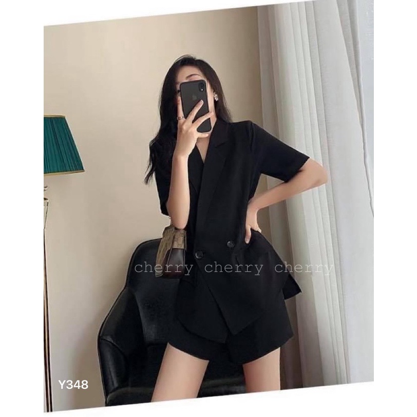 Set vest quần đùi Y348