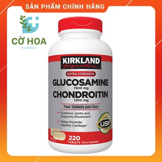 Viên bổ xương khớp Kirkland Signature Glucosamine & Chondroitin - Hộp 220 viên