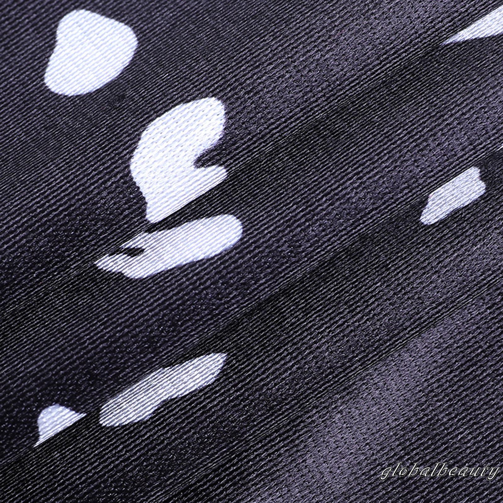 GB-Women Casual Split Dress, Black Printed Patterns V-neck Sleeveless One-piece, S/ M/ L | BigBuy360 - bigbuy360.vn