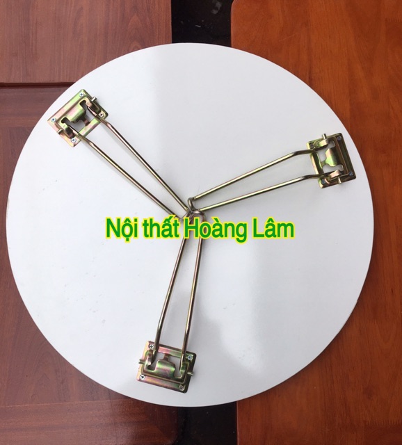 (HOẢ TỐC 1H) Bàn gấp tròn màu trắng