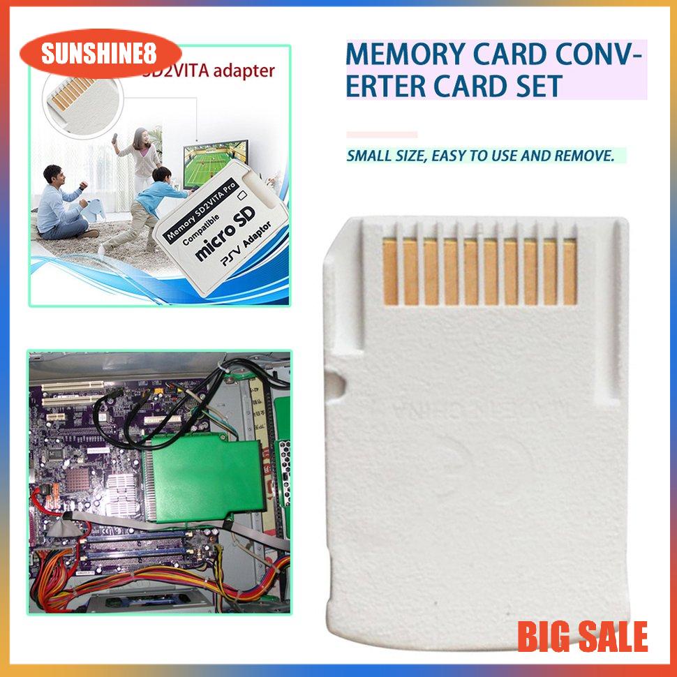 【SUN】Version 5.0 SD2VITA Adapter For PS Vita Memory TF Card for PSVita Game Card