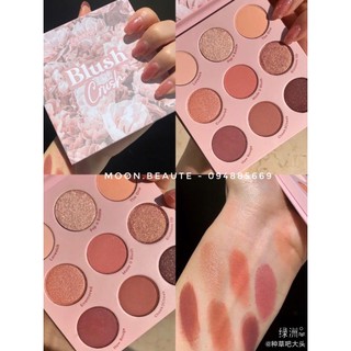 [BILL US] Phấn mắt Colourpop Blush Crush Colourpop 9 ô tông hồng tím cực đẹp