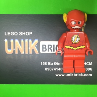 Lego UNIK BRICK Flash - Anh chàng tia chớp trong Super Heroes - Siêu anh hùng chính hãng (như hình)
