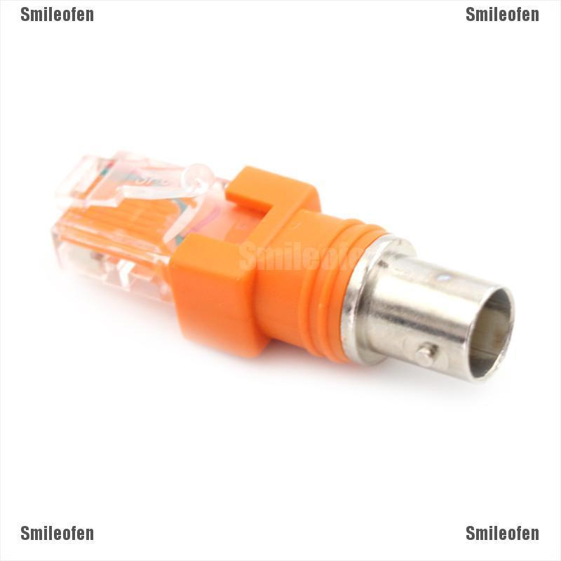 Đầu Nối Chuyển Đổi Từ Cổng Bnc Cái Sang Cổng Rj45 Đực