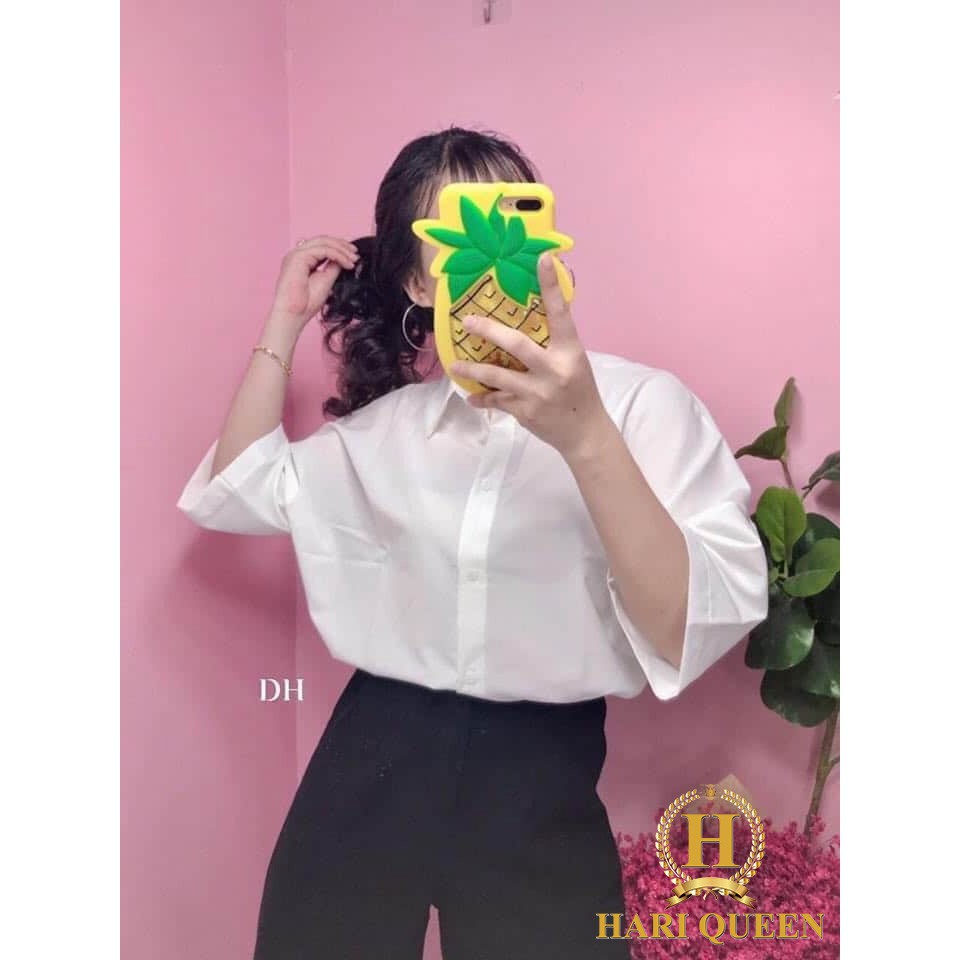 [FREESHIP ĐƠN TỪ 50K] Áo sơ mi tay lỡ dáng thụng DHO0720