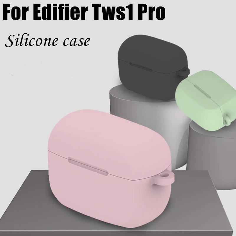 Vỏ Bảo Vệ Hộp Sạc Tai Nghe edifier tws1 pro Bluetooth Không Dây Bằng Silicone Chống Rơi Chống Bụi