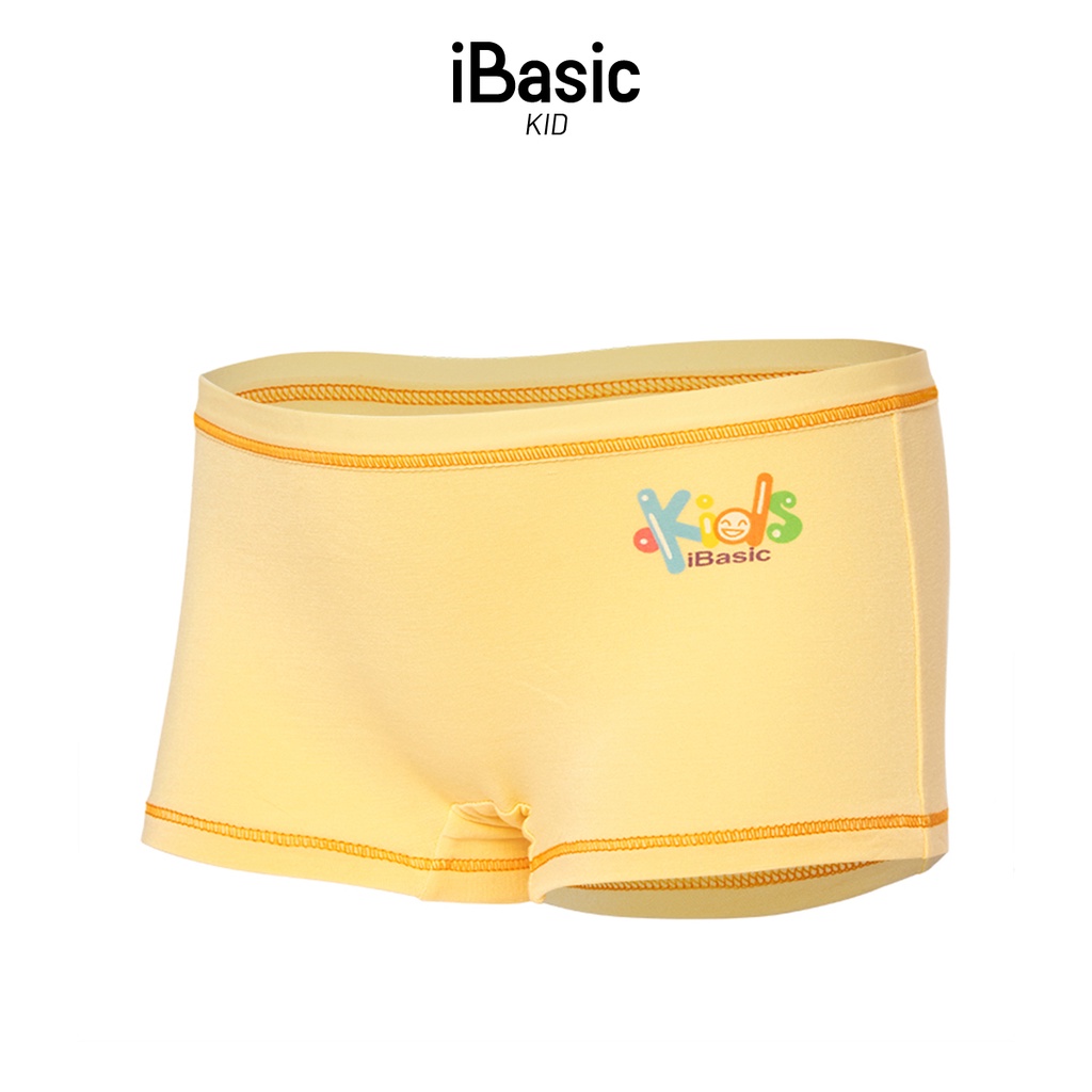 Quần lót bé gái dạng đùi cotton iBasic KG002P