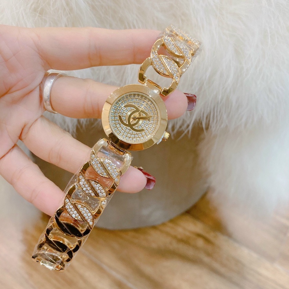 Đồng hồ CHANLE nữ dây kim loại thiết kế tinh tế sang trọng, chống nước , bảo hành 12 tháng