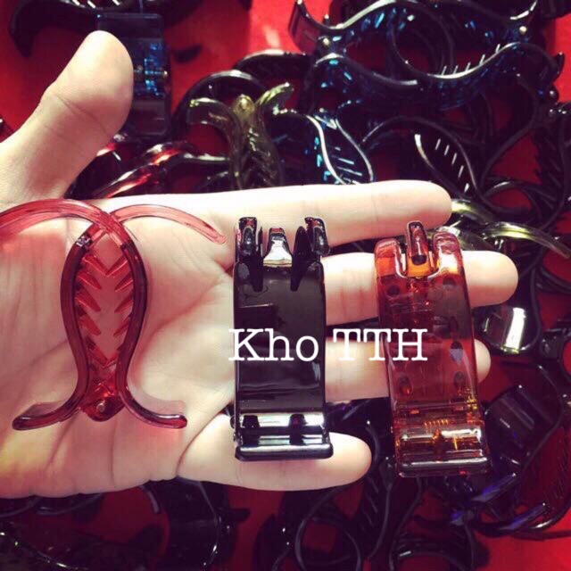 Cào tóc 3 răng 5 màu