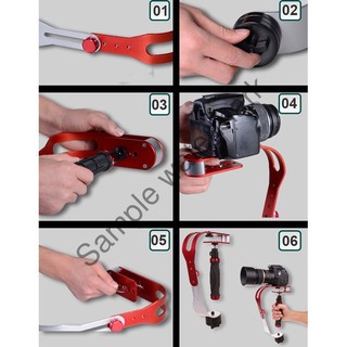 Tay cầm quay phim chống rung  cho camera và điện thoại