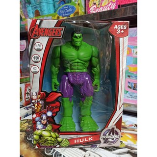 1888 Mô hình nhân vật AVENGERS HULK biết đi, có nhạc và đèn phát sáng (có pin đi kèm)