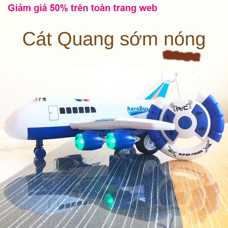 Quán tính lớn máy bay đồ chơi trẻ em nhạc nhẹ chở khách A380 bé trai và gái Quà tặng Giáng sinh ô tô