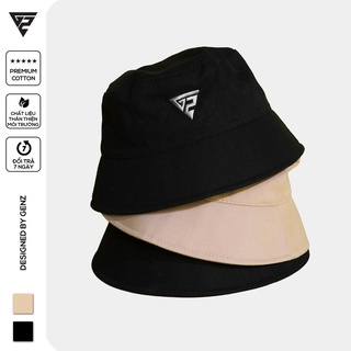 Mũ bucket vành nón cụp thêu logo GENZ nhiều màu phong cách Unisex phù hợp cả nam nữ