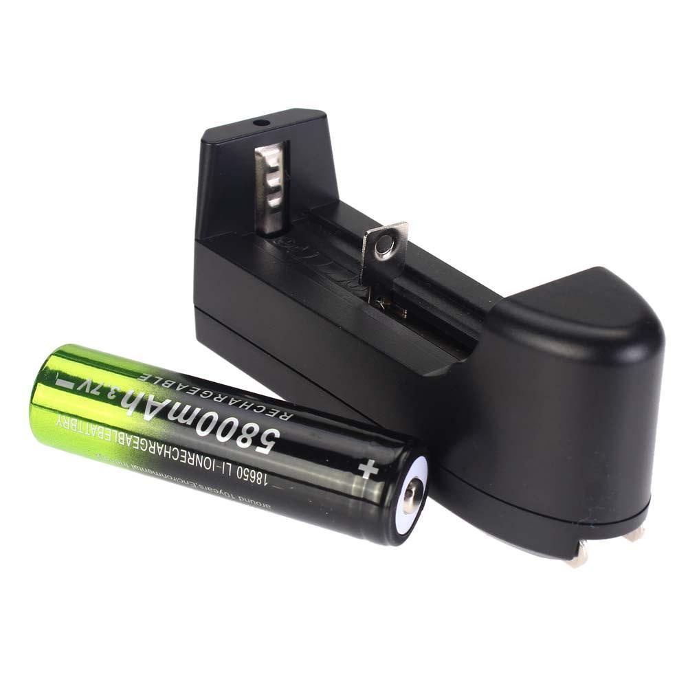 Đèn pin mini lặn LED 2500 Lumen XMLT6 có pin và bộ sạc đèn, đèn pin led mini để câu cá ngoài trời đi bộ đường dài cắm trại