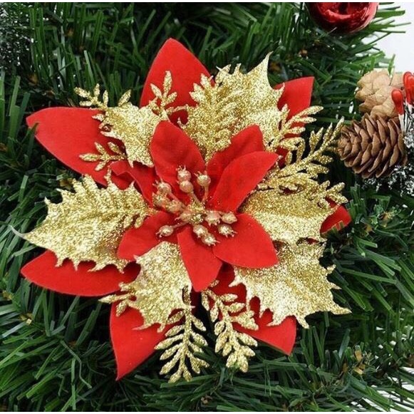 Phụ kiện hoa làm tháp bánh, nước