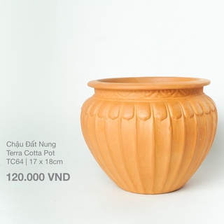 Chậu Trồng Cây Đất Nung - TC64