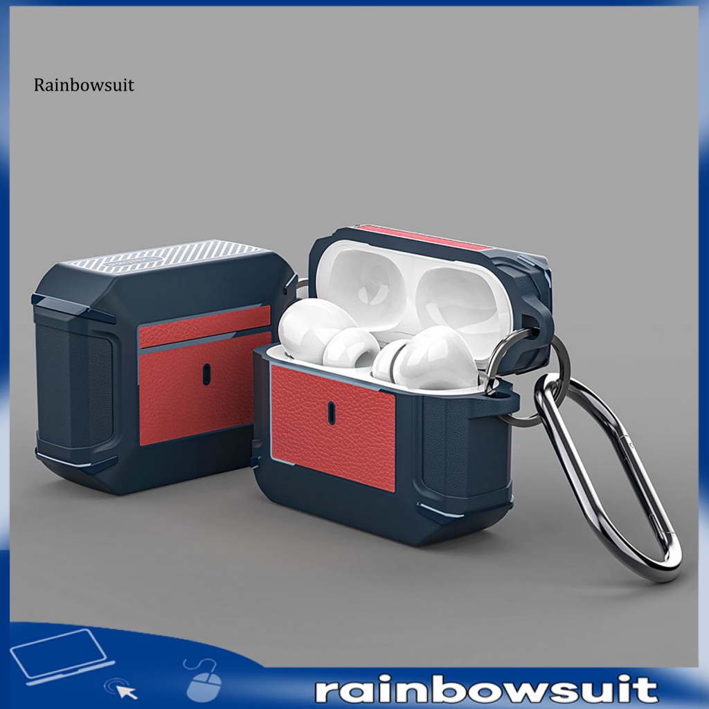 Vỏ Bảo Vệ Hộp Sạc Tai Nghe Thể Thao Không Dây Chống Sốc Có Lỗ Đảo Ngược