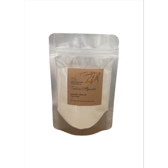 Chất nhũ hoá -tạo đặc-tạo gel-Sodium Alginate cấp thực phẩm