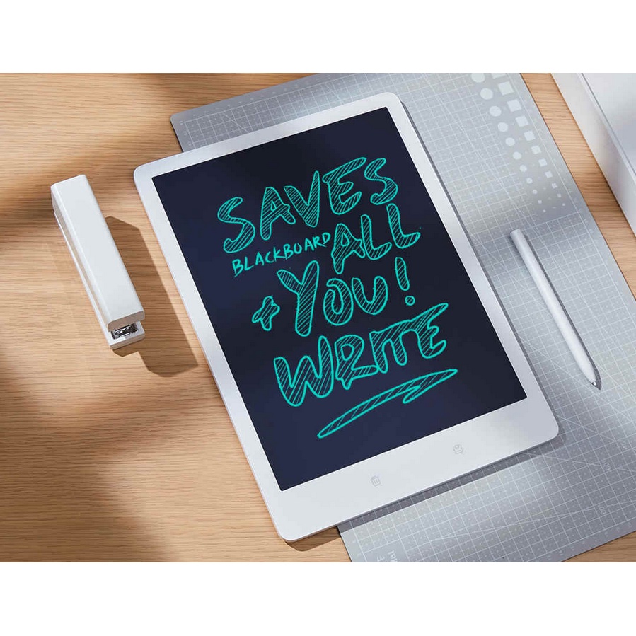 Bảng Vẽ Màn Hình LCD Writing Tablet 10/13.5/20 inch - Hàng Chính Hãng, một nút xóa tiện dụng