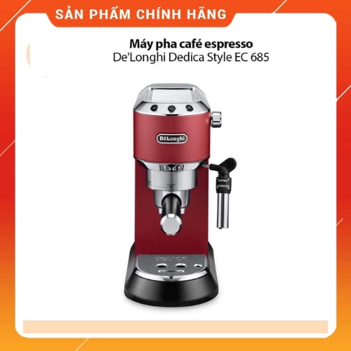 Máy pha café espresso De'Longhi Dedica Style EC 685.M có áp suất 15 bar - HANGGIADUNGDUC99