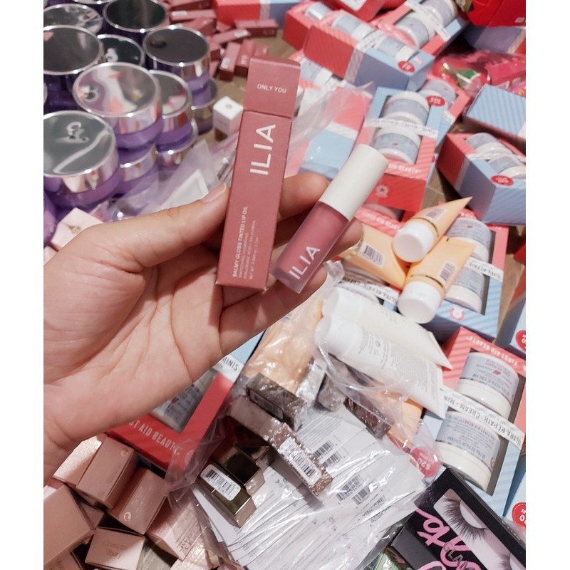 Minisize 1.7ml / Bill Sephora ] Son Dưỡng Có Màu ILIA Balmy Gloss Tinted Lip Oil Màu Only You