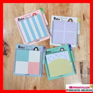 GIẤY NOTE GHI CHÚ + VIẾT 0053 (7,5x7,5cm)