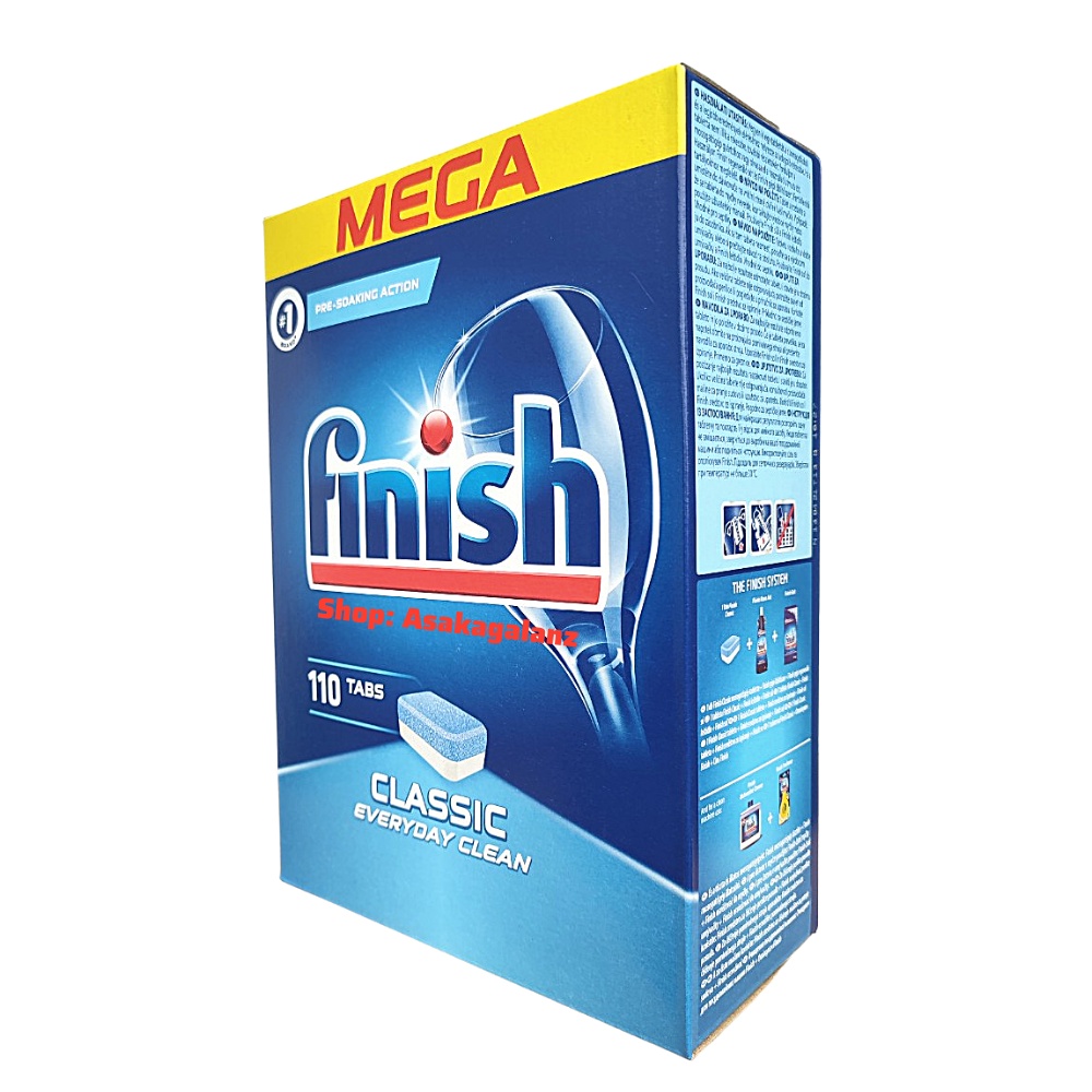 Viên rửa bát finish Classic 110 viên[MỚI 2021] - Nhập Khẩu Châu Âu