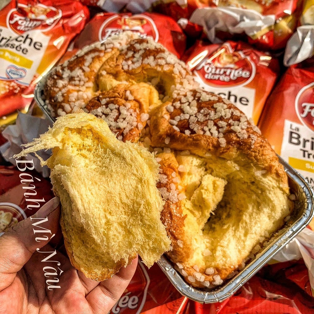 Bánh mì hoa cúc đường nâu ⚡ DATE MỚI NHẤT ⚡ Bánh mì cao cấp nhập khẩu Pháp chính hãng ổ 400g