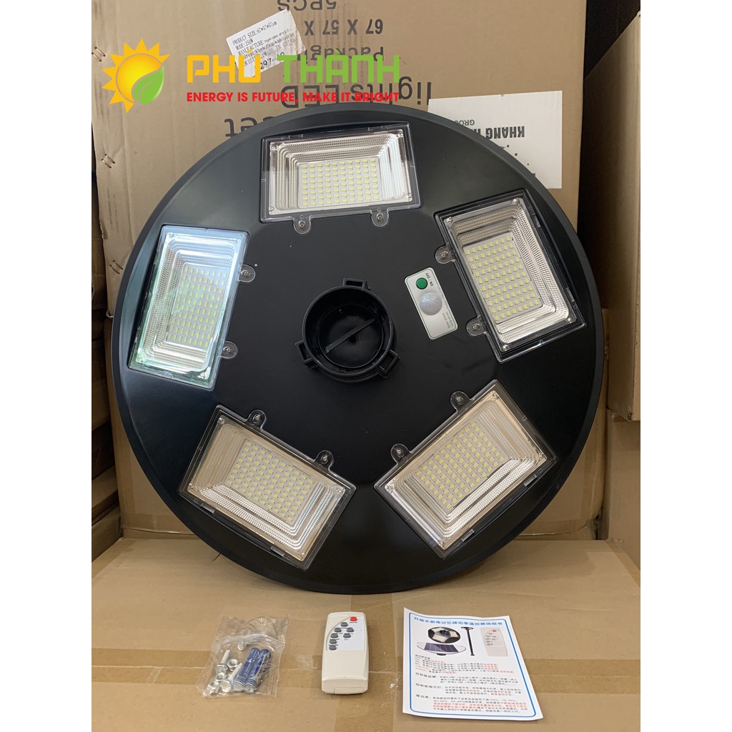 Đèn đĩa bay năng lượng mặt trời UFO, Công suất 250W -