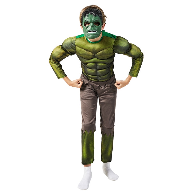 Bộ Đồ Hóa Trang Nhân Vật Siêu Anh Hùng Hulk Cho Bé