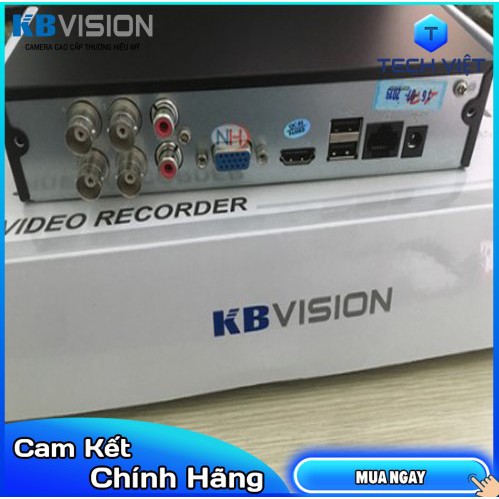 [HÀNG CHÍNH HÃNG] Đầu ghi hình KB-VISION 4 kênh KX-7104SD6 - Chính Hãng 100% Thương hiệu Mỹ