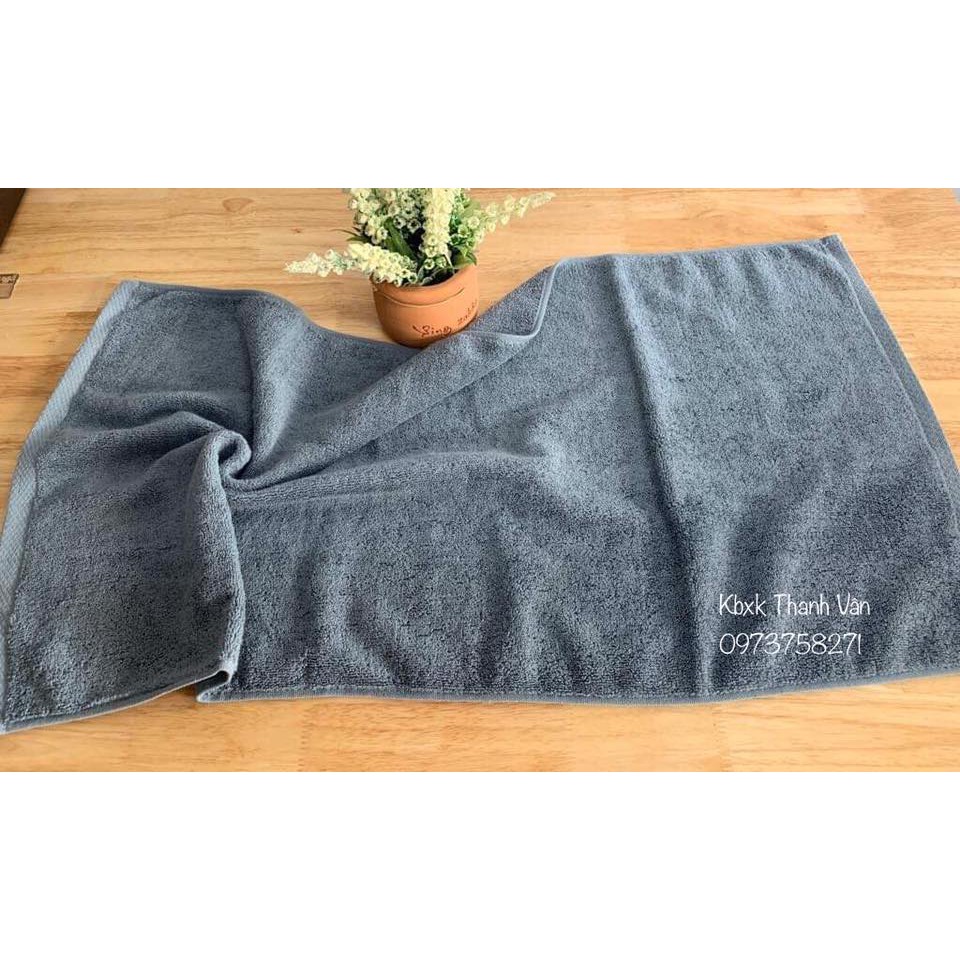 Khăn tắm 40x80cm Xuất Hàn dày dặn 100% Cotton